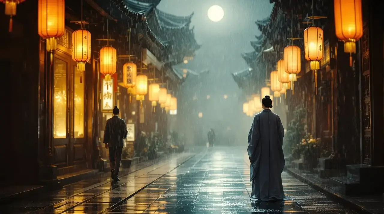 长安夜雨